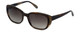 Vera Wang Designer Sunglasses Nevela in Arizona Tortoise Frame & Brown Gradient