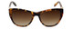 Vera Wang Designer Sunglasses Panna in Gold Tortoise Frame & Brown Gradient Lens