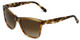 Vera Wang Designer Sunglasses V419 in Brown Frame & Brown Gradient Lens 55mm