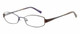 Converse Designer Reading Glass Collection Bedlam in Brown Purple :: Custom Left & Right Lens
