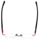 Jones NY Designer Eyeglasses J133 in Burgundy :: Custom Left & Right Lens