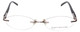 Jones NY Designer Eyeglasses J133 in Gun Metal :: Custom Left & Right Lens
