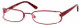 Seventeen Designer Eyeglasses 5308 in Burgundy :: Custom Left & Right Lens