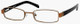 Seventeen Designer Eyeglasses 5312 in Brown :: Custom Left & Right Lens