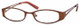 Seventeen Designer Eyeglasses 5320 in Brown :: Custom Left & Right Lens