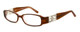 Calabria Viv 693 Burgundy Designer Eyeglasses :: Custom Left & Right Lens