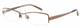 Jones New York Designer Eyeglasses J610 Brown :: Custom Left & Right Lens