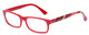 Calabria 857 Designer Eyeglasses in Red :: Custom Left & Right Lens