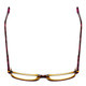Calabria 857 Designer Eyeglasses in Wine :: Custom Left & Right Lens