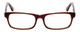 Calabria 857 Designer Eyeglasses in Wine :: Custom Left & Right Lens