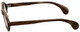 Calabria Designer Eyeglasses Calabria 856 Light Brown :: Custom Left & Right Lens