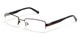 Calabria Viv 202 Designer Eyeglasses in Bronze :: Custom Left & Right Lens