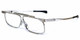 SlimFold Kanda of Japan Folding Eyeglasses w/ Case in Silver (Model 005) :: Custom Left & Right Lens