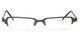Harry Lary's French Optical Eyewear Clubby Eyeglasses in Gunmetal (329) :: Custom Left & Right Lens