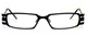 Harry Lary's French Optical Eyewear Vendetty in Black (101) :: Custom Left & Right Lens