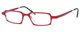 Harry Lary's French Optical Eyewear Smokey in Red (360) :: Custom Left & Right Lens