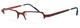Harry Lary's French Optical Eyewear Kulty in Red Black (504) :: Custom Left & Right Lens