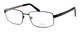 Calabria Optical Designer Eyeglasses "Big And Tall" Style 12 in Black-Brown :: Custom Left & Right Lens