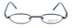 Calabria MetalFlex Designer Eyeglasses 1003 in Blue :: Custom Left & Right Lens