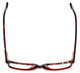 Calabria Splash SP63 Designer Eyeglasses in Tortoise-Red :: Custom Left & Right Lens