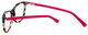 Calabria Viv 848 Designer Eyeglasses in Demi-Pink :: Custom Left & Right Lens