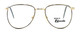 Regency International Designer Eyeglasses Dover in Gold Grey 52mm :: Custom Left & Right Lens