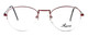 Regency International Designer Eyeglasses Lady in Lite Burgundy 54mm :: Custom Left & Right Lens