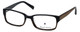 Argyleculture Designer Eyeglasses Hendrix in Black-Brown :: Custom Left & Right Lens