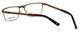 Eddie Bauer Designer Eyeglasses EB8603-Satin-Brown in Satin-Brown 54mm :: Custom Left & Right Lens