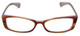 Paul Smith Designer Eyeglasses PS406-SYCLV in Brown Horn 52mm :: Custom Left & Right Lens