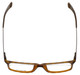 Esquire Designer Eyeglasses EQ1504 in Matte-Tortoise 53mm :: Custom Left & Right Lens