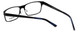 Esquire Designer Eyeglasses EQ8651 in Black 54mm :: Custom Left & Right Lens