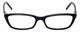 Cinzia Designer Eyeglasses CBR03 in Black 51mm :: Custom Left & Right Lens