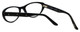 Cinzia Designer Eyeglasses CBR06 in Black 53mm :: Custom Left & Right Lens
