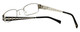 Cinzia Designer Eyeglasses Industrial C1 in Black Silver 44mm :: Custom Left & Right Lens