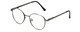 Flex Collection Designer Eyeglasses FL-43 in Ant-Pewter 48mm :: Custom Left & Right Lens