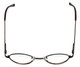 Flex Collection Designer Eyeglasses FL-66 in Ant-Brown 44mm :: Custom Left & Right Lens