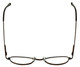 Flex Collection Designer Eyeglasses FL-76 in Brown 46mm :: Custom Left & Right Lens