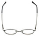 MetalFlex Designer Eyeglasses Model M in Ant-Pewter 48mm :: Custom Left & Right Lens