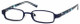 Seventeen Designer Eyeglasses 5344 in Navy :: Rx Single Vision