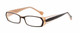Ink Eyeglasses Duotone in Brown :: Rx Single Vision