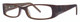 Calabria Viv 659 Brown Designer Eyeglasses :: Rx Single Vision