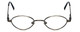 Calabria FL-66 Pewter Eyeglasses :: Rx Single Vision