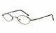 Calabria Trendsetter 23 Shiny Brown Eyeglasses :: Rx Single Vision