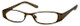 Seventeen Designer Eyeglasses 5335 in Brown :: Rx Single Vision