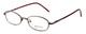 Calabria Kids Fit MetalFlex Designer Eyeglasses XX in Brown :: Rx Single Vision