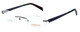 Totally Rimless Designer Eyeglasses TR163-CBT in Gunmetal :: Rx Single Vision