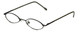 FlexPlus Collection Designer Eyeglasses Model 101 in Gunmetal 45mm :: Rx Single Vision