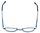 FlexPlus Collection Designer Eyeglasses Model 105 in Blue 45mm :: Rx Single Vision
