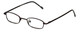 FlexPlus Collection Designer Eyeglasses Model 109 in Shiny-Brown 41mm :: Rx Single Vision
